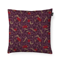 80813-5498-01-04; Finlayson Ruusunmarja Koristetyynynpäällinen Luumu / 48x48 cm