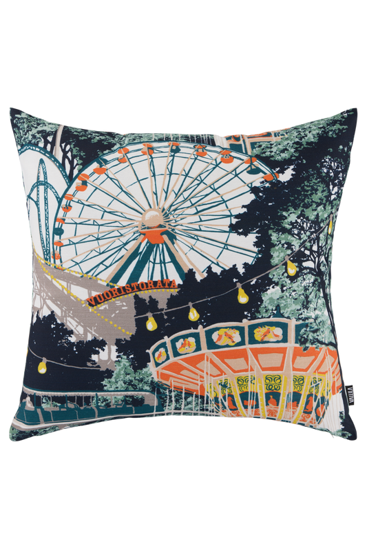 109212-8000; Finlayson Lintsi Cushion Cover Monivärinen / 43x43 cm 