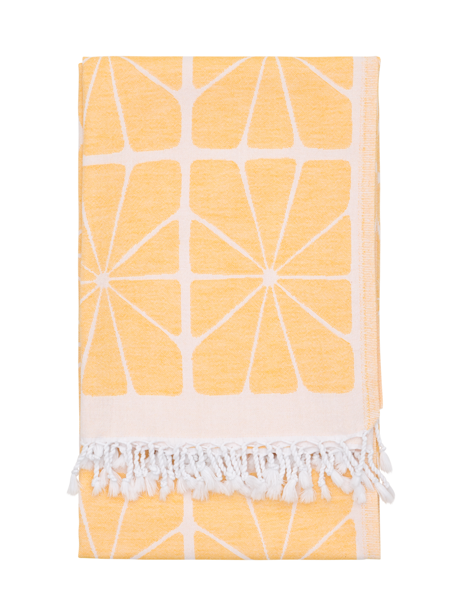 70187-4048-01-06; Finlayson Aurinko Hamam-kylpypyyhe Keltainen / 90x170 cm 