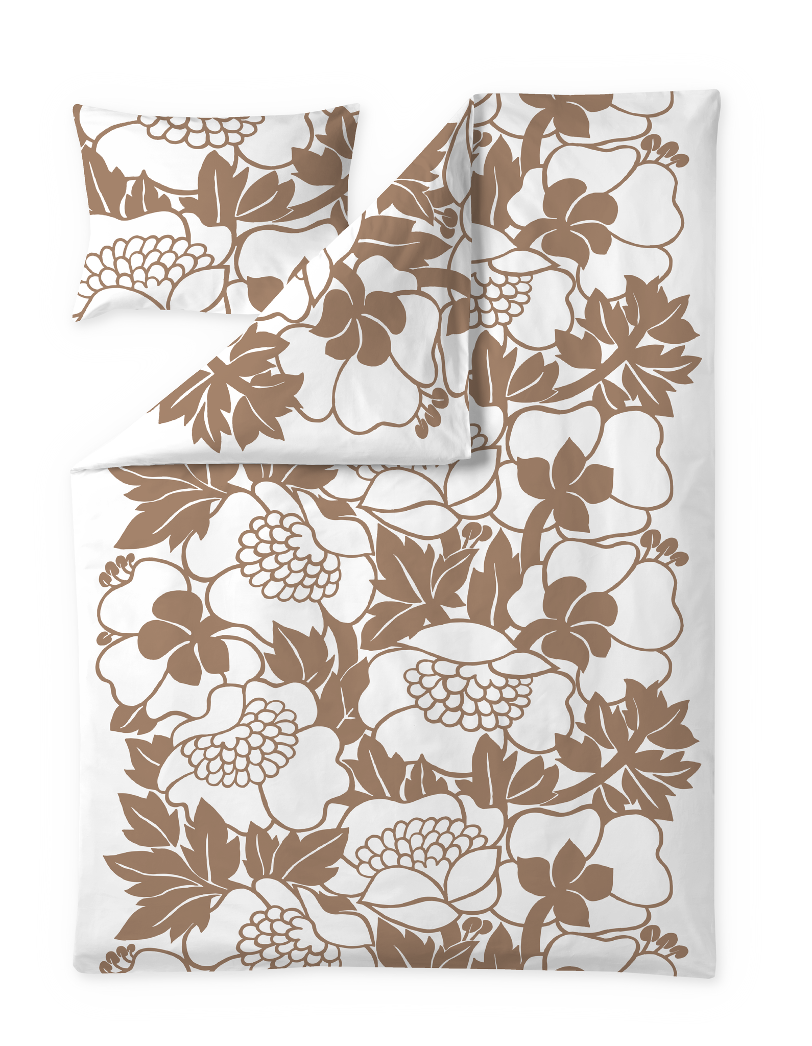 60652-5161-13-06; Finlayson Annukka Pussilakanasetti Kinuski / 150x210 + 50x60 cm 