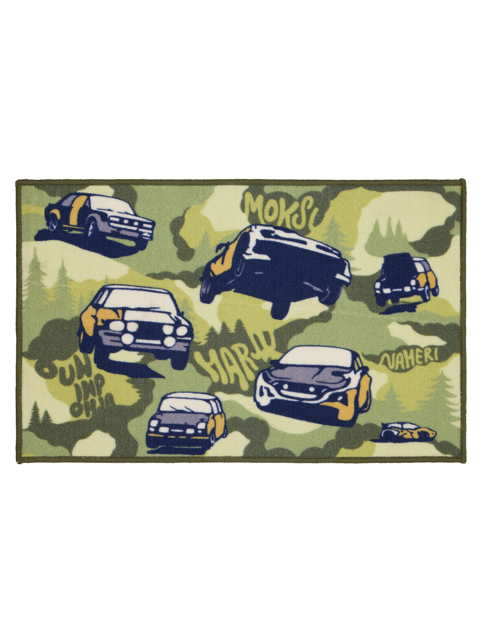 109402-7303; Finlayson Ralli  Vihreä / 50x80 cm 