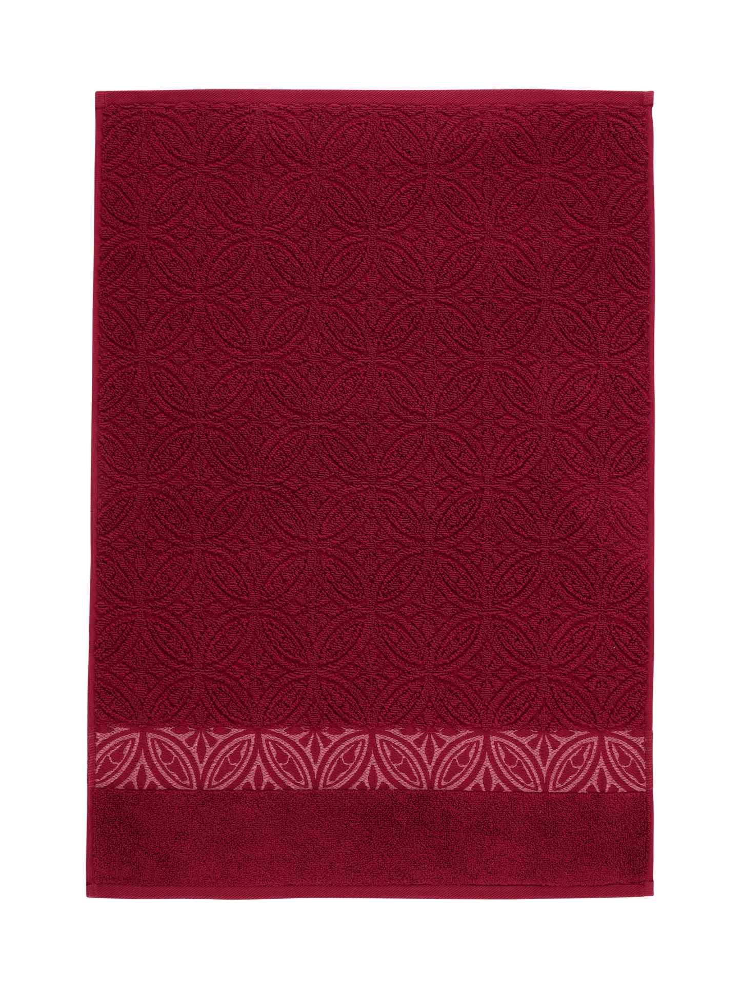 71075-1387-05-12_3; Finlayson Elektra Käsipyyhe Punainen / 50x70 cm 