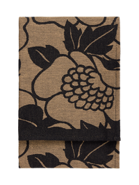 70940-5162-03-10; Finlayson Annukka Keittiöpyyhe Musta / Kinuski / 50x70 cm 