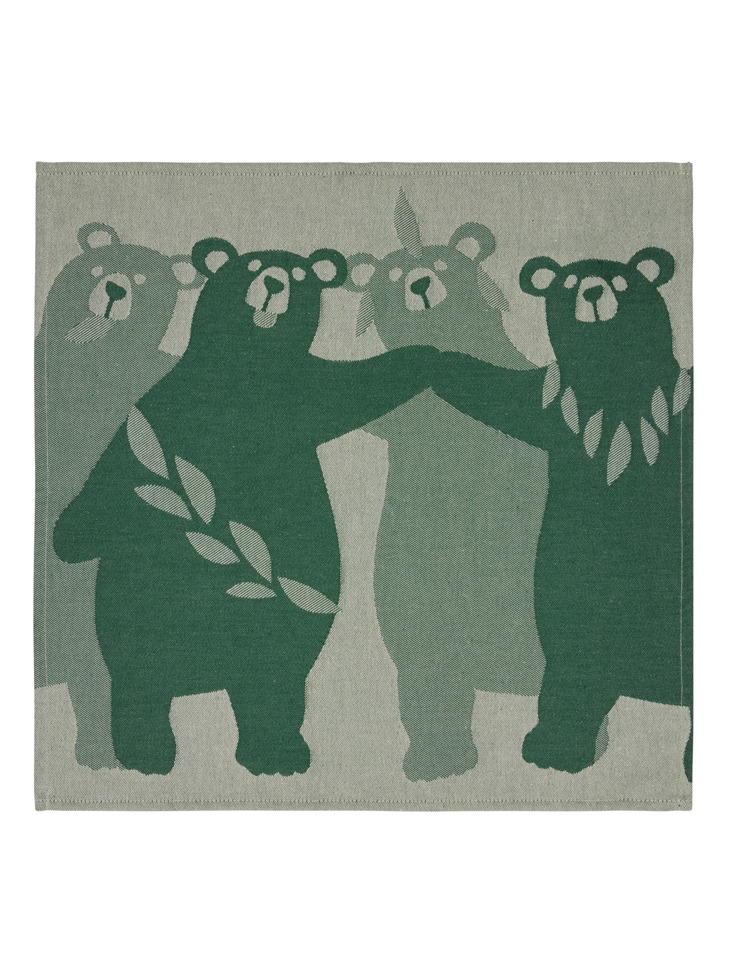 70101-5165-01-12; Finlayson Kopla Laudeliina Vihreä / 50x50 cm 