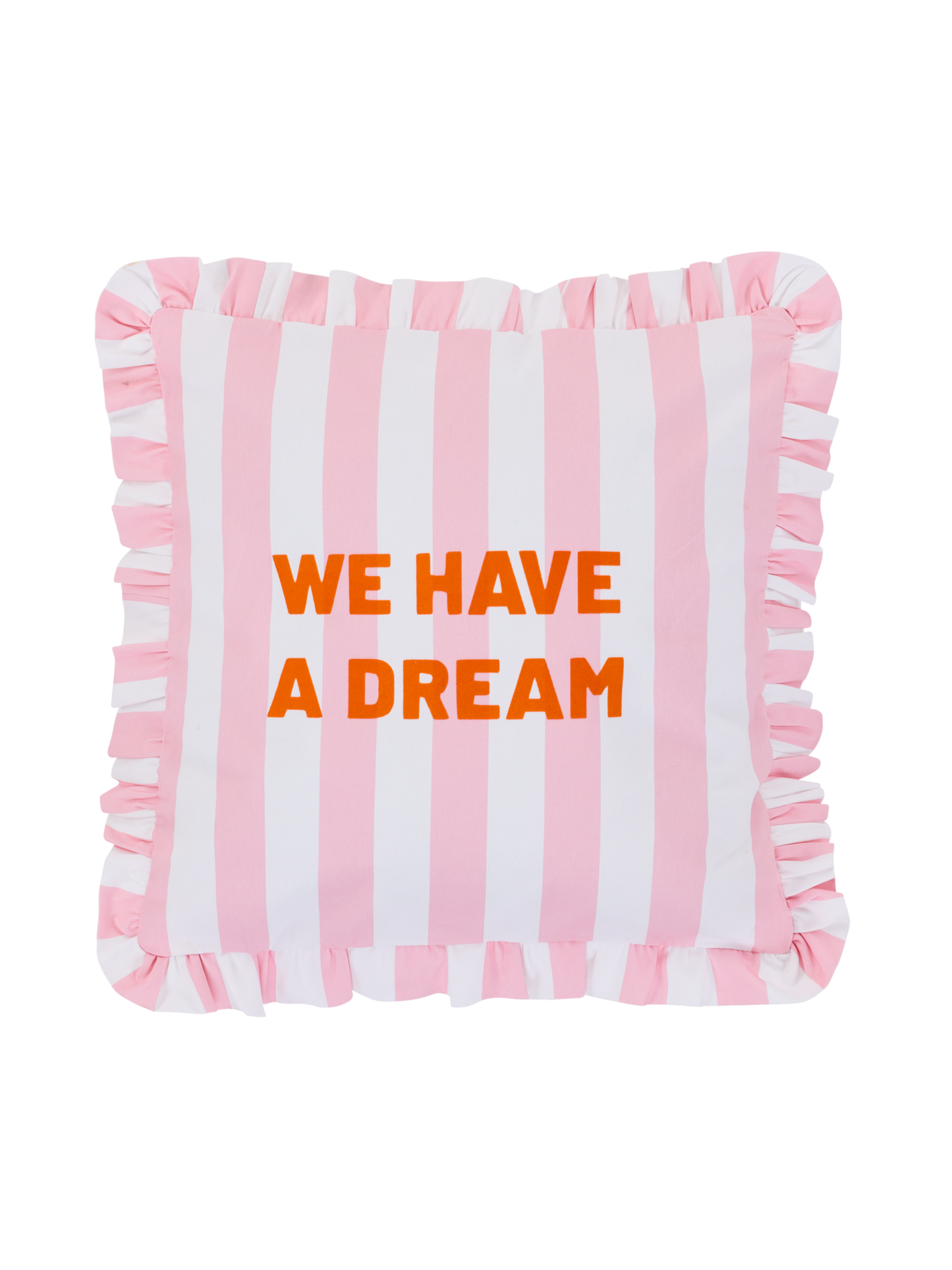 81830-5517-01-04; Finlayson Dream Koristetyynynpäällinen Vaaleanpunainen / Valkoinen / 50x50 cm 