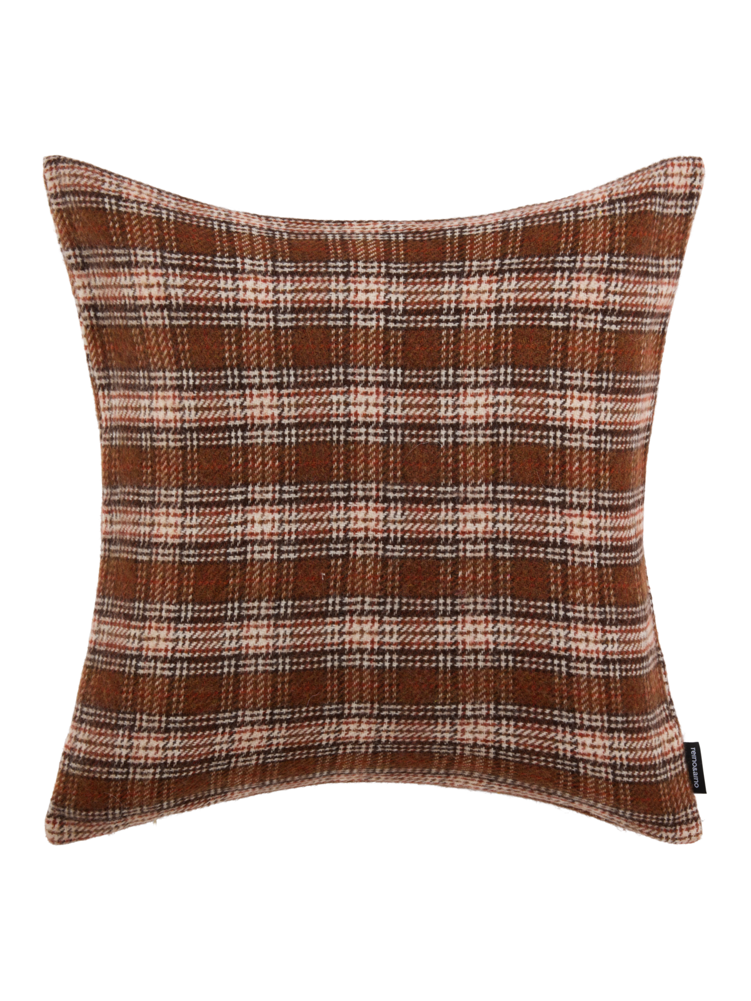 81827-1951-01-04; Finlayson Reino&Aino Koristetyynynpäällinen Ruskea / 50x50 cm 