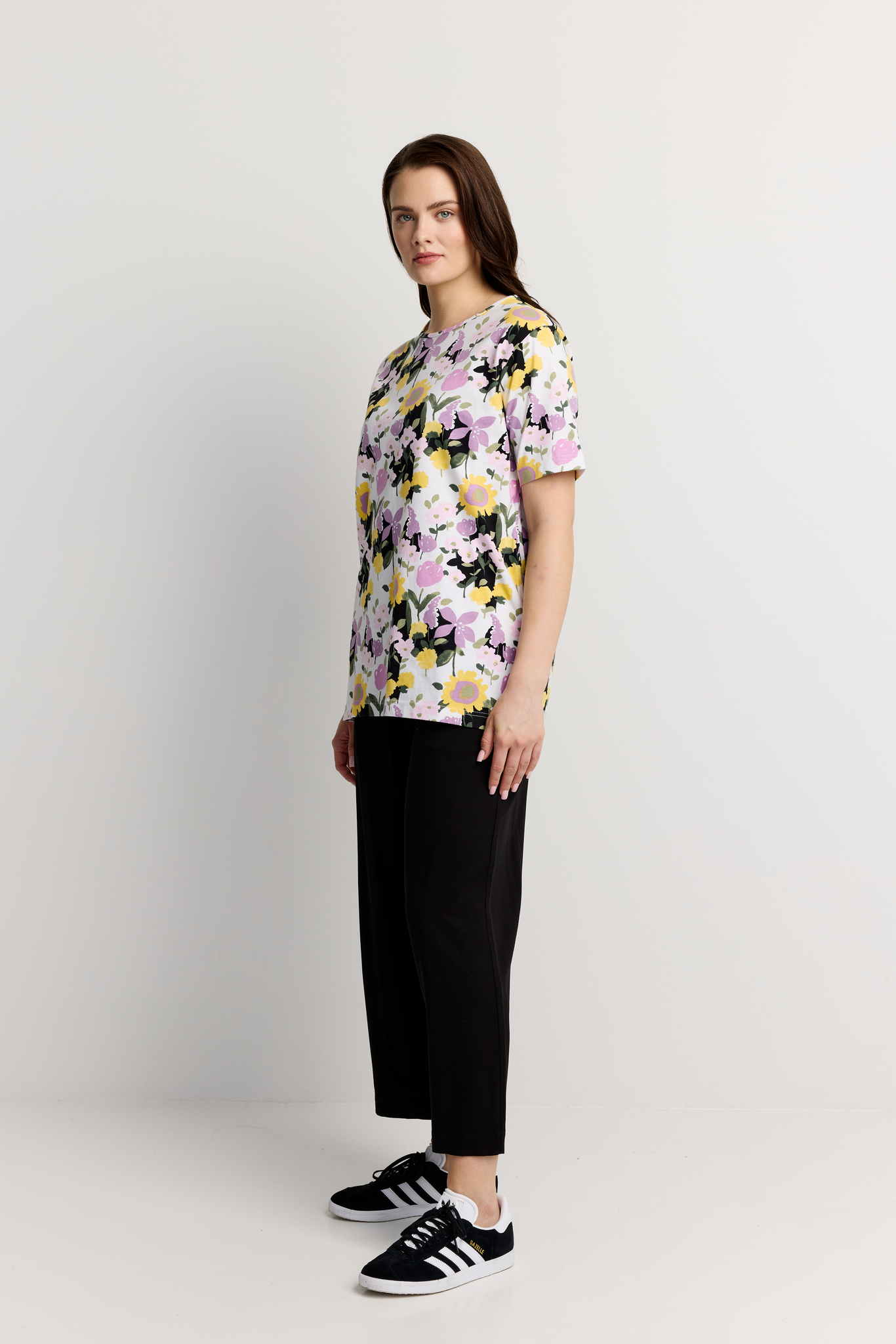 22784447005_3; Finlayson Ihana T-Paita Malva / Keltainen / XXL 