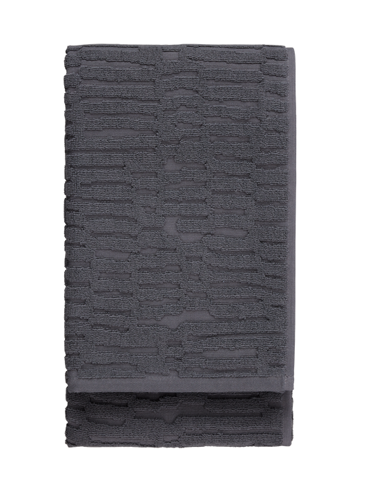 70074-5524-02-06; Finlayson Serenadi Kylpypyyhe Tummanharmaa / 70x150 cm 