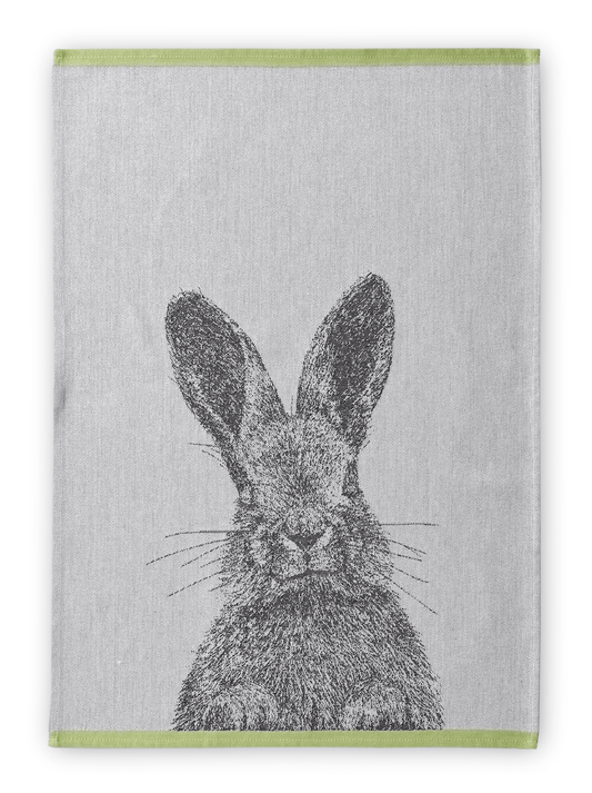 70910-5036-01-10; Finlayson Pupu keittiöpyyhe 2kpl Musta / Valkoinen / 50x70 cm