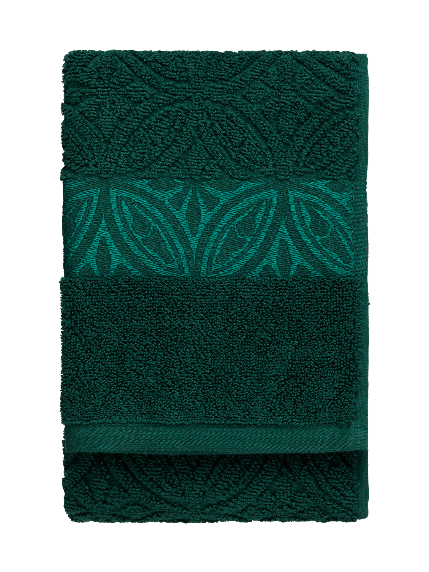 71075-1387-06-12; Finlayson Elektra Käsipyyhe Vihreä / 50x70 cm 