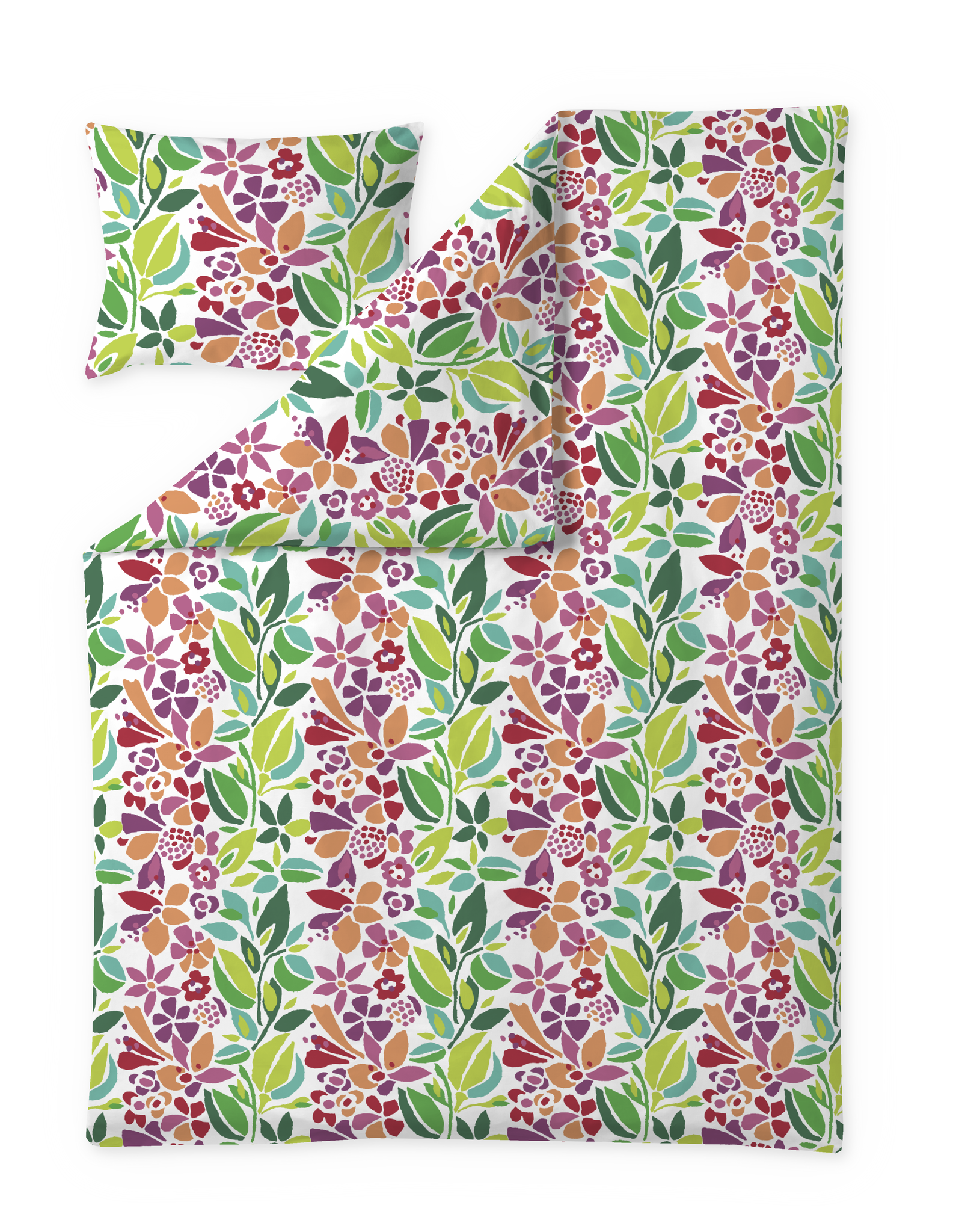 60652-4542-01-06; Finlayson Rio Pussilakanasetti Monivärinen / 150x210 + 50x60 cm 