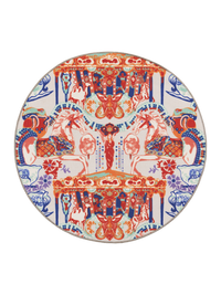 109222-8000; Finlayson Fanfaari Round Rug Monivärinen / Ø133 cm 