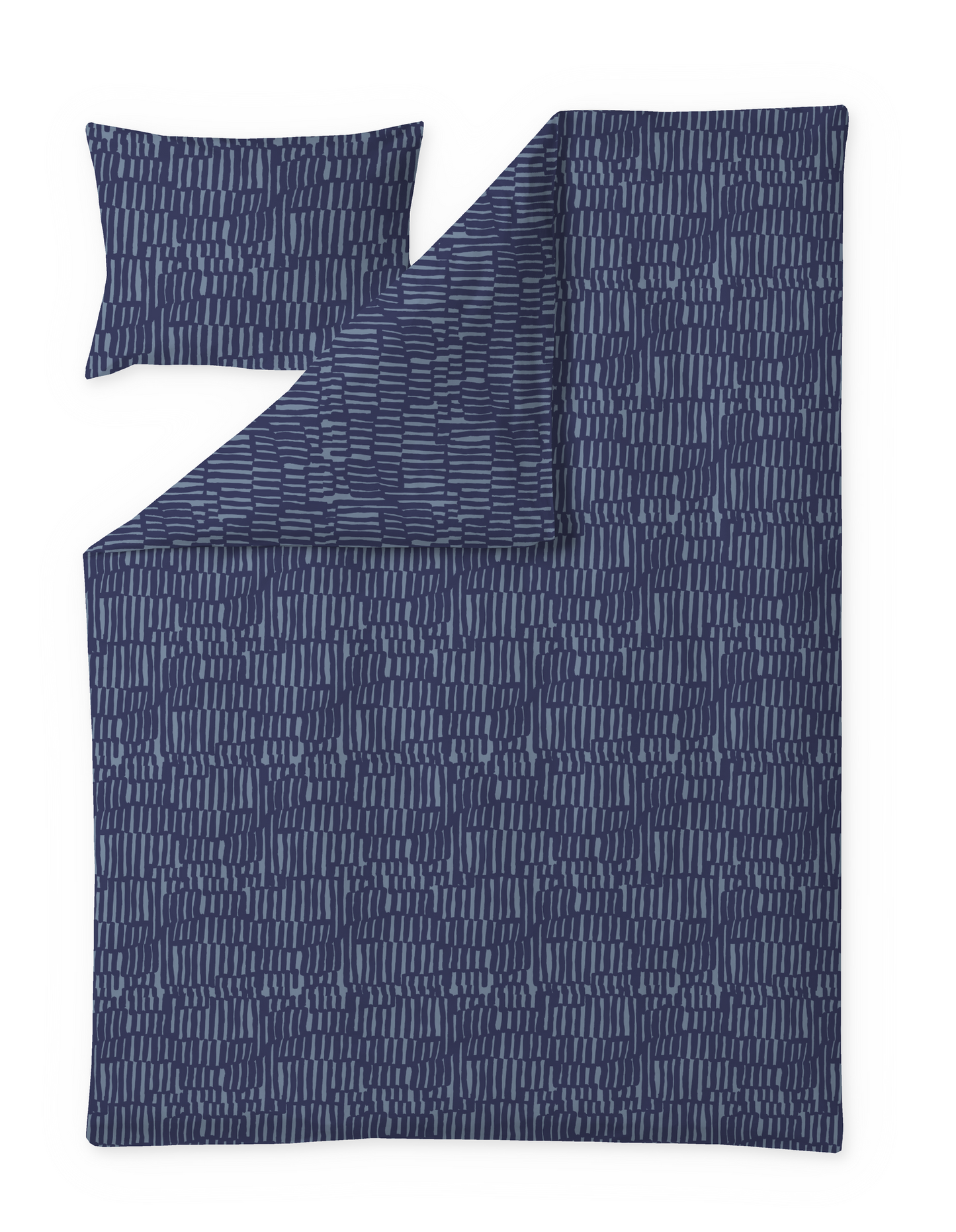 60652-5524-01-06; Finlayson Serenadi Pussilakanasetti Sininen / 150x210 + 50x60 cm 