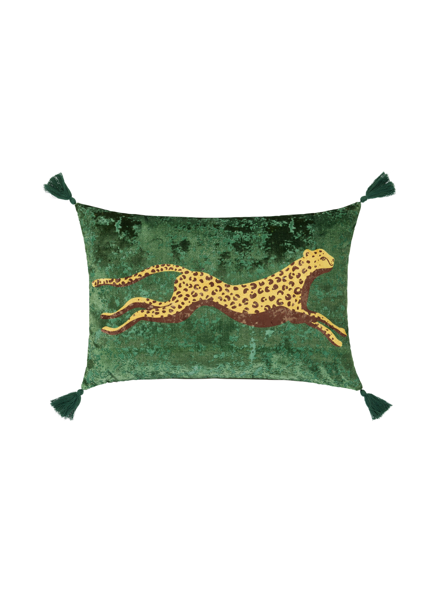 31734-5518-01-04; Finlayson Wildcat Koristetyyny Tummanvihreä / 40x60 cm 