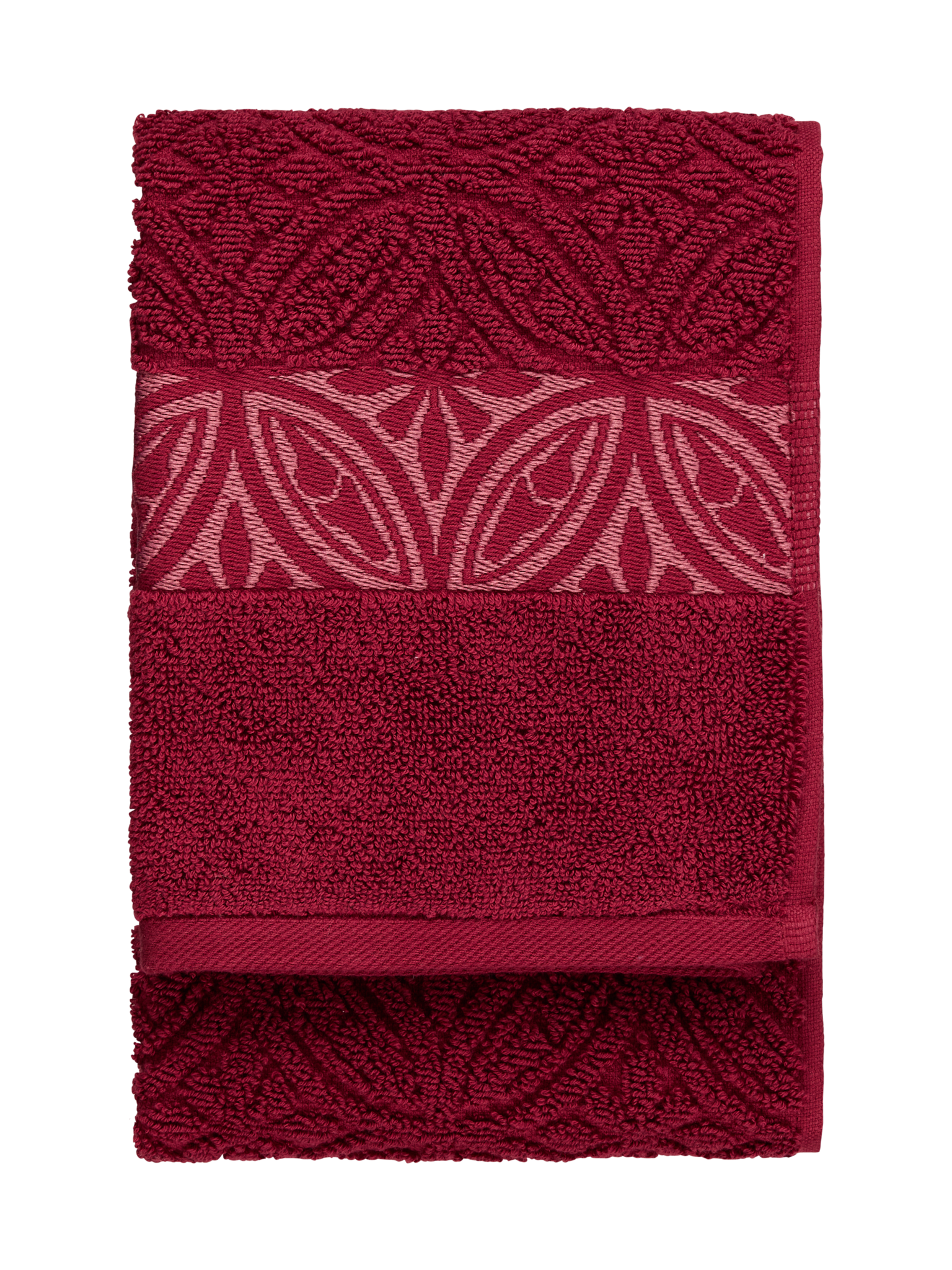 71075-1387-05-12; Finlayson Elektra Käsipyyhe Punainen / 50x70 cm 