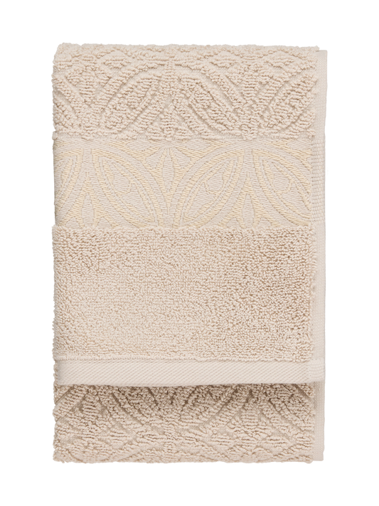 71075-1387-02-12; Finlayson Elektra Käsipyyhe Beige / 50x70 cm 