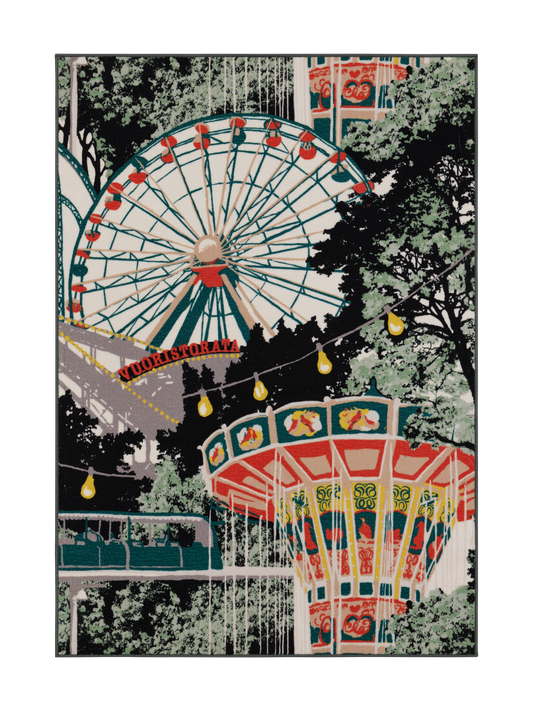 109226-8000; Finlayson Lintsi Midfloor Rug Monivärinen / 133x190 cm 