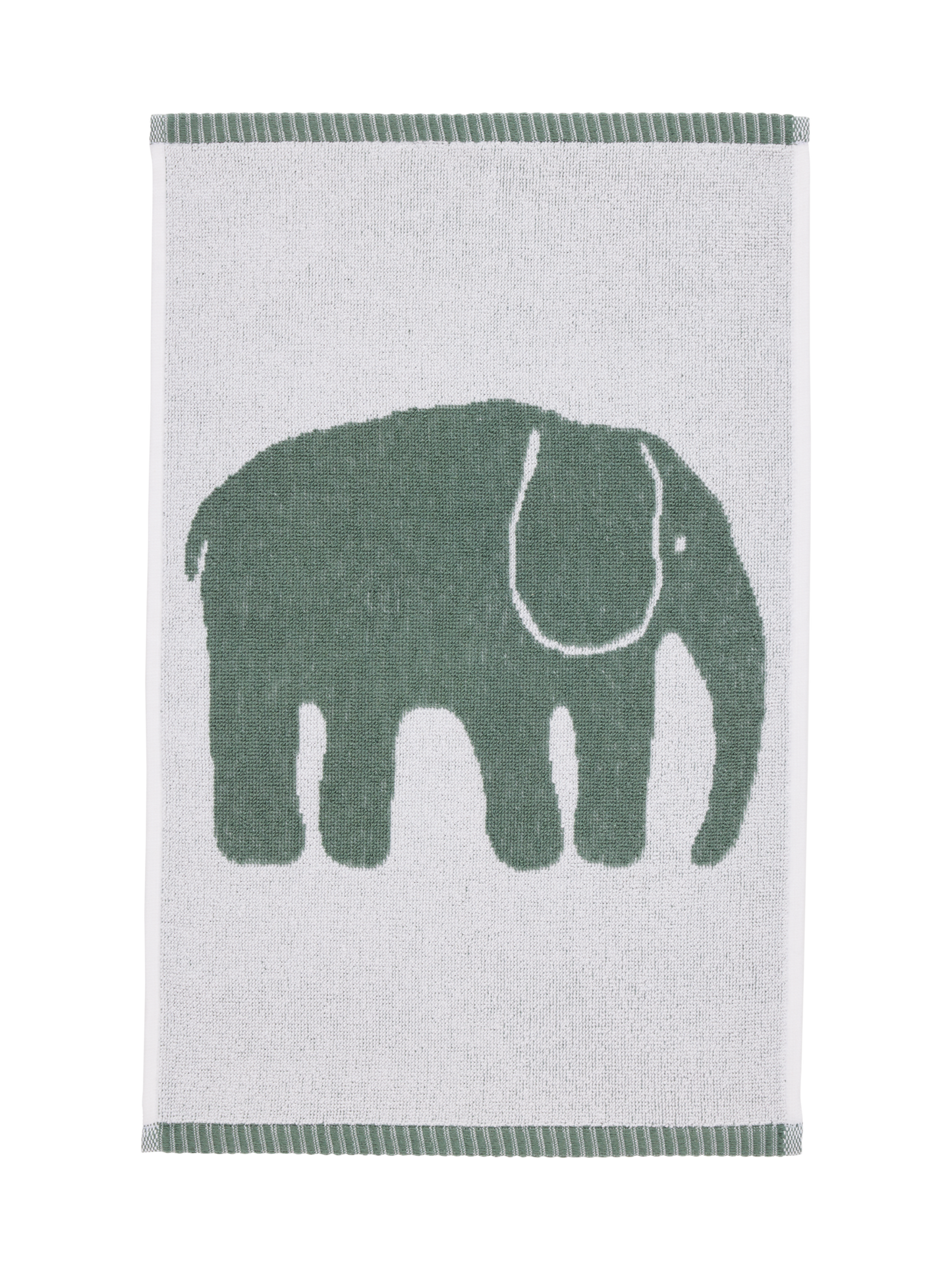 70562-1464-11-12; Finlayson Elefantti Käsipyyhe Tummanvihreä / 30x50 cm 