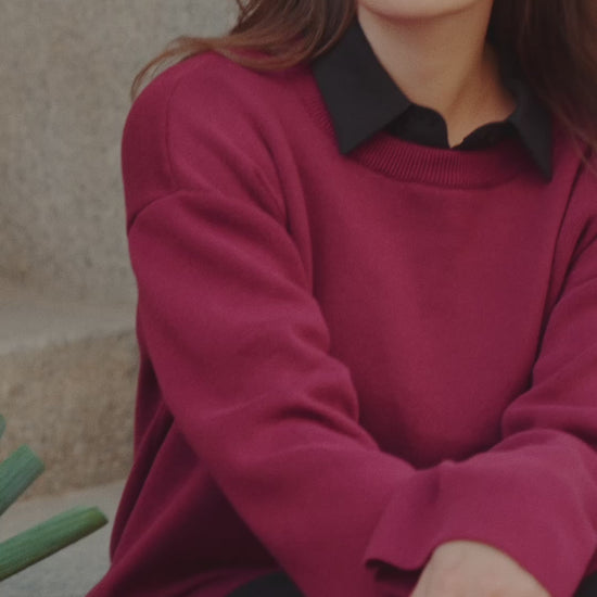 FW51001-471-S;
FW51001-471-M;
FW51001-471-L;
FW51001-471-XL; Eini Knit Red